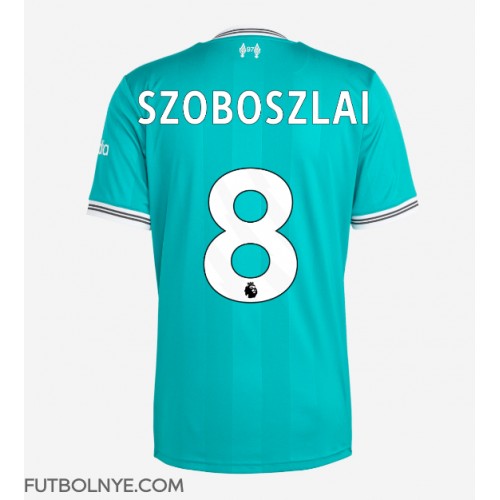 Camiseta Liverpool Dominik Szoboszlai #8 Tercera Equipación 2025-26 manga corta